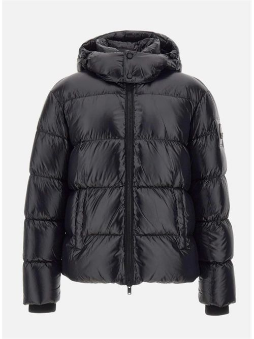 KINGS PUFFER JACKET SH MOOSE KNUCKLES | M35MJ144S305 BLK W/BLK SH